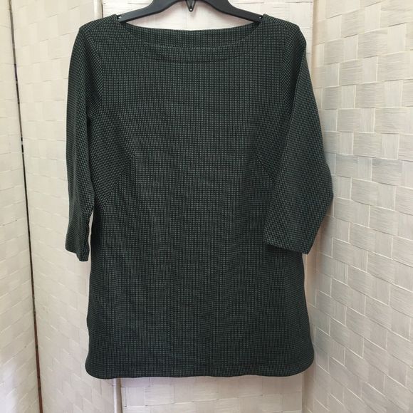 J Jill green top tunic size small petite - Picture 1 of 9